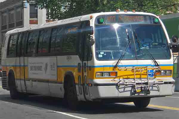 mbta bus - we ride every day and expect to be safe, photo by Aria1561 from the  Wikimedia Commons