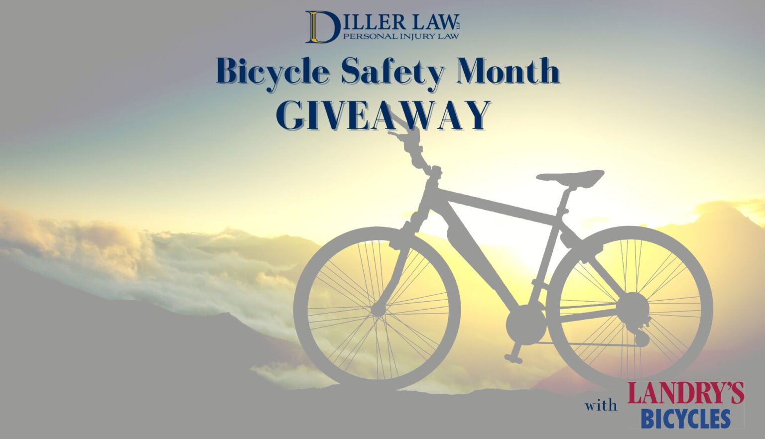 Bicycle Safety Month Giveaway Diller Law Personal Injury Law