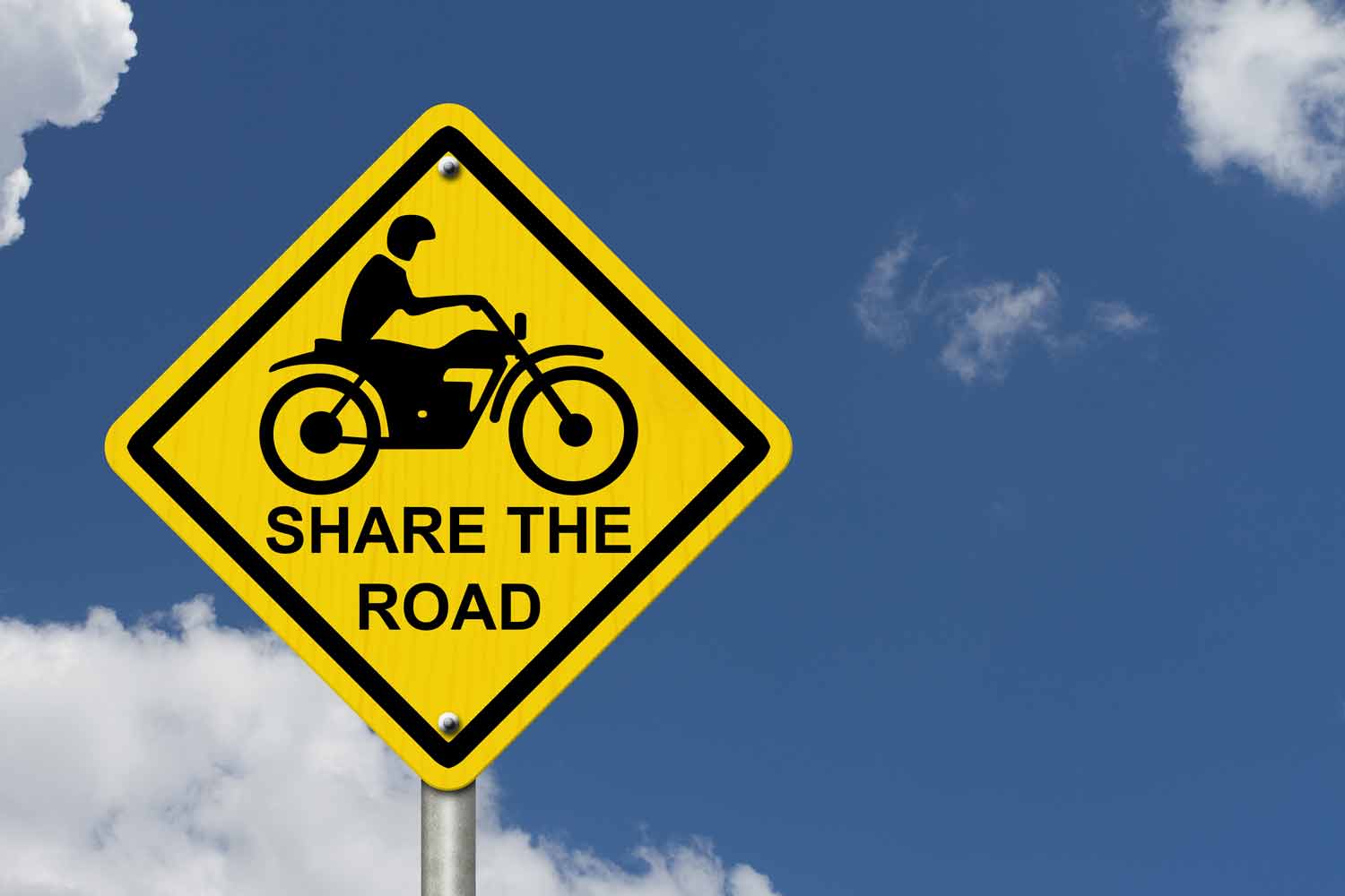 Share the Road Warning Sign