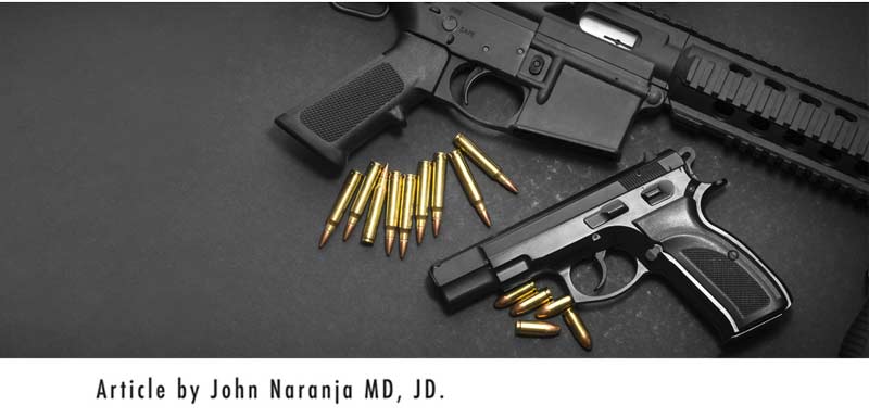 handgun, rifle, bullets cause injuries - ask dr. john