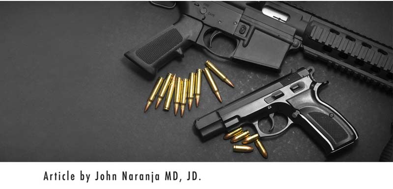 handgun, rifle, bullets cause injuries - ask dr. john