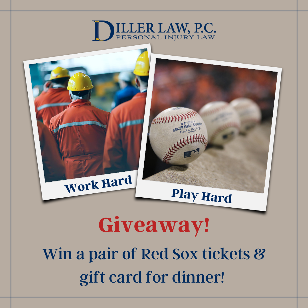 Work Hard Play Hard Red Sox Tickets & Dinner Giveaway - June 2021