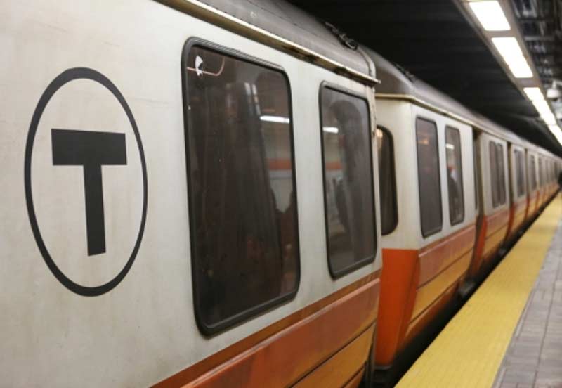 MBTA has reported passengers get stuck in the train doors before.