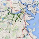 multiple bike collisions on boston bike map