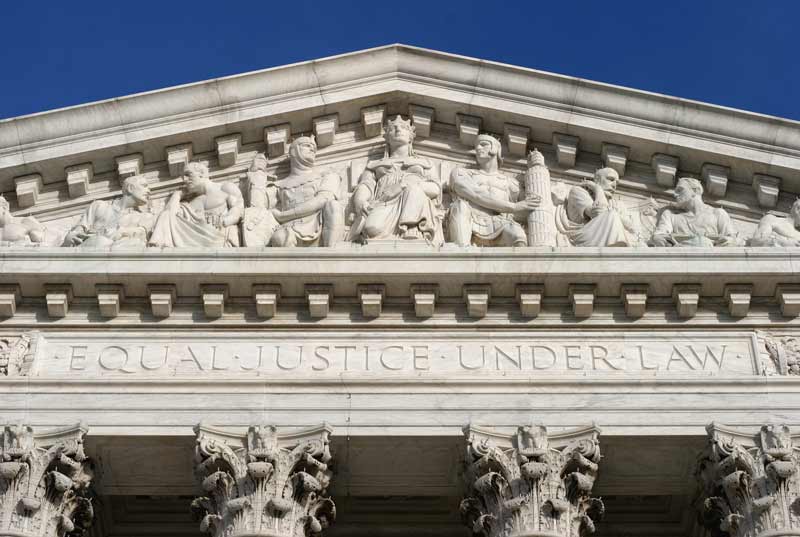Equal Justice Under Law - the Supreme Court Building
