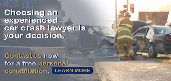 vehicle accident injuries, emt, choosing an experienced car crash lawyer is your decision