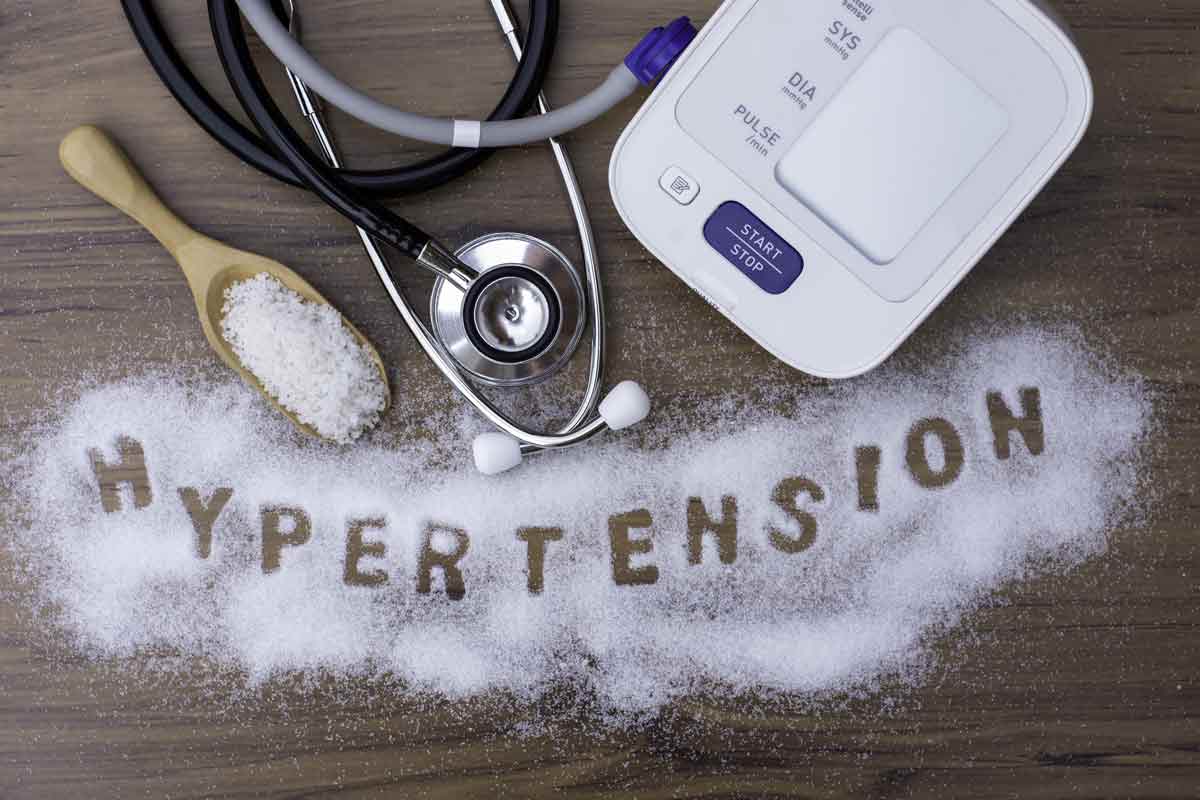 hypertension writtin on grains of salt